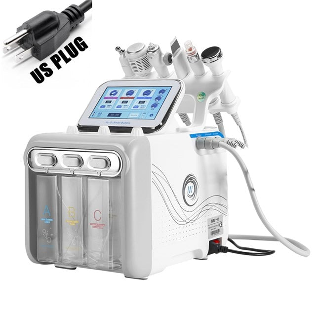 6-in-1 Hydro Dermabrasion & RF Bio-Lifting Facial Spa Machine | Golden Beauty