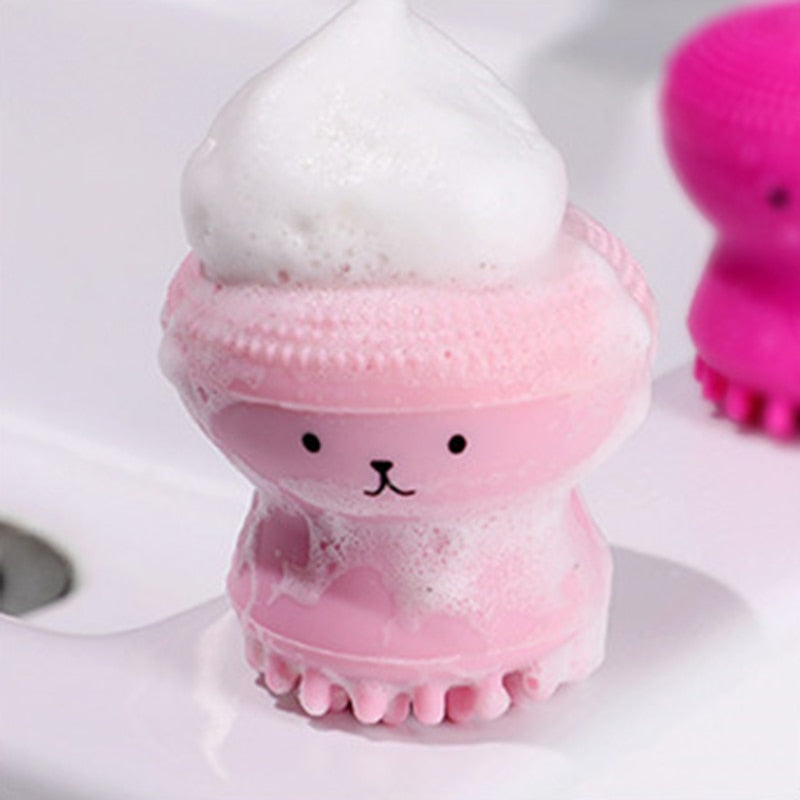 Silicone Octopus Facial Cleansing Brush