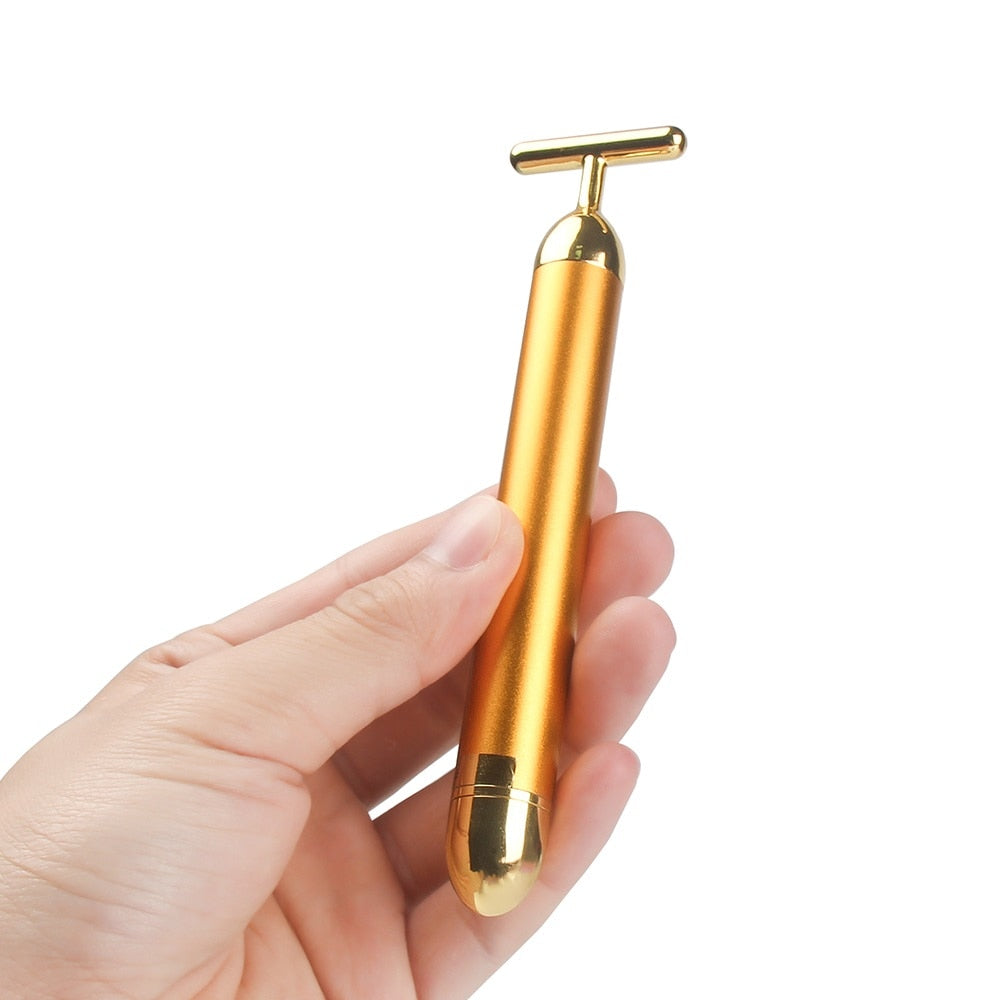 24K Gold Vibration Facial Slimming Beauty Bar