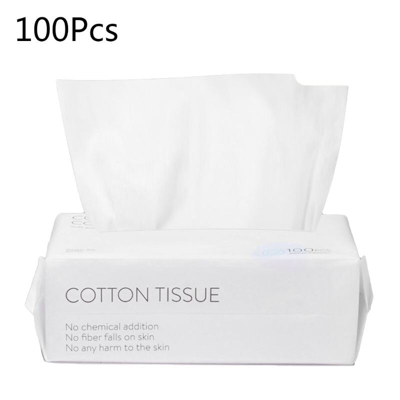 Disposable Facial Tissues & Makeup Wipes (50–100 pcs)