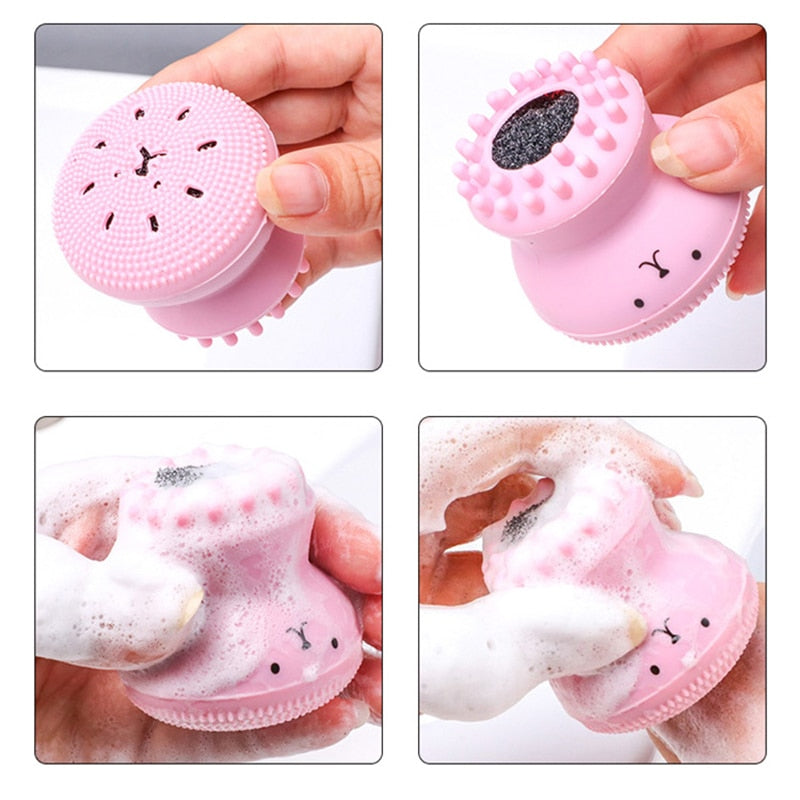Silicone Octopus Facial Cleansing Brush