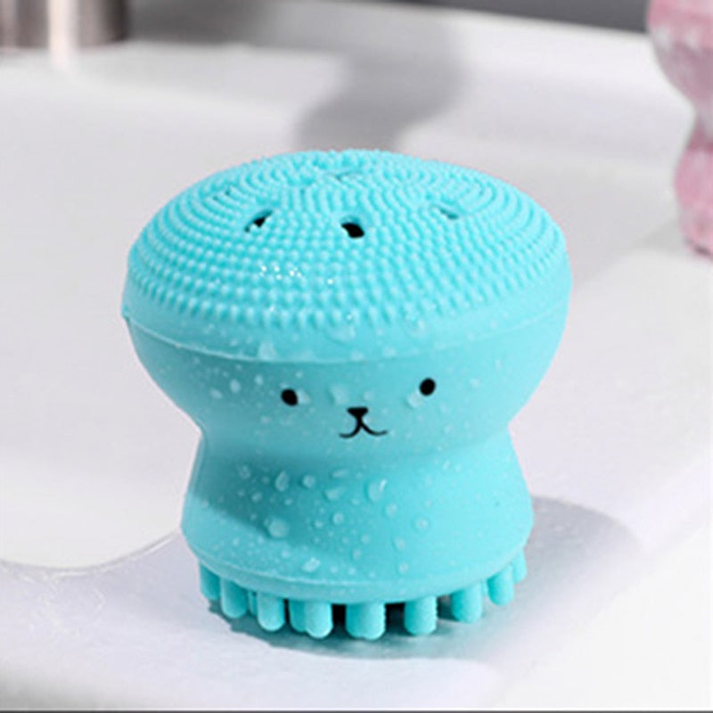 Silicone Octopus Facial Cleansing Brush
