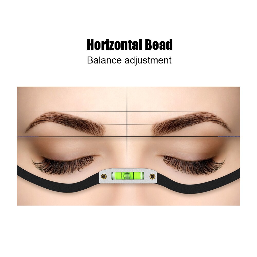 Eyebrow Mapping Ruler & Positioning String | Horizontal Bead Brow Design Tool