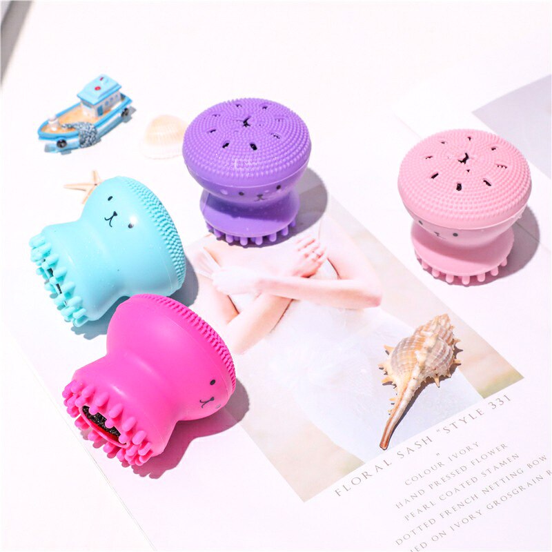 Silicone Octopus Facial Cleansing Brush