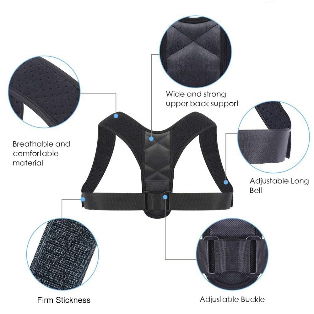 Adjustable Back Support / Posture Corrector Belt