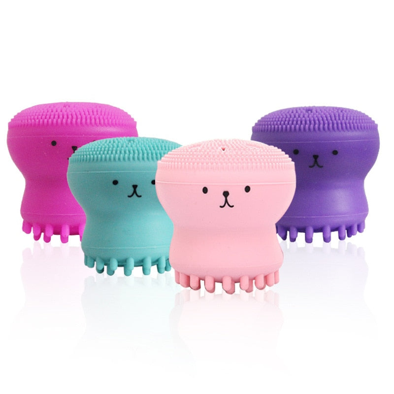 Silicone Octopus Facial Cleansing Brush