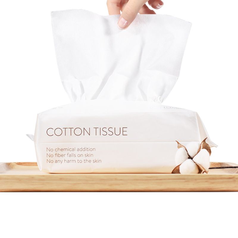 Disposable Facial Tissues & Makeup Wipes (50–100 pcs)