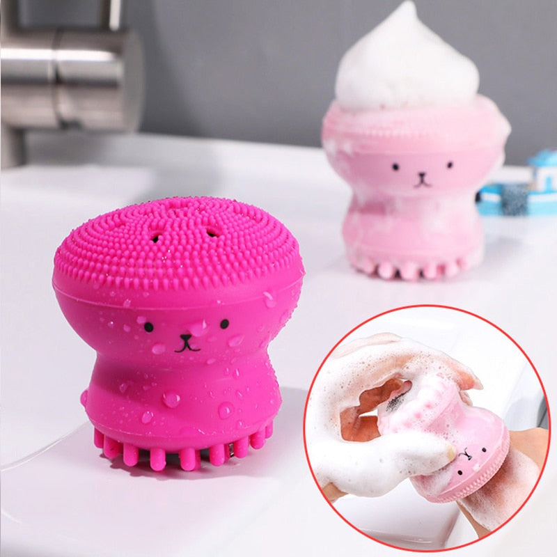 Silicone Octopus Facial Cleansing Brush
