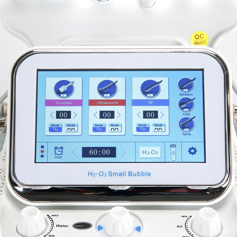 6-in-1 Hydro Dermabrasion & RF Bio-Lifting Facial Spa Machine | Golden Beauty