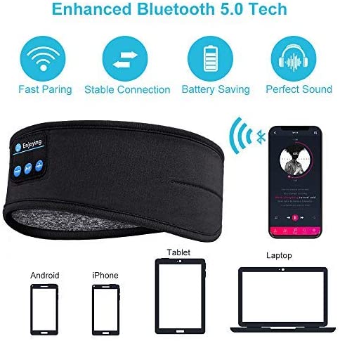 Wireless Bluetooth Sleeping Mask Headband