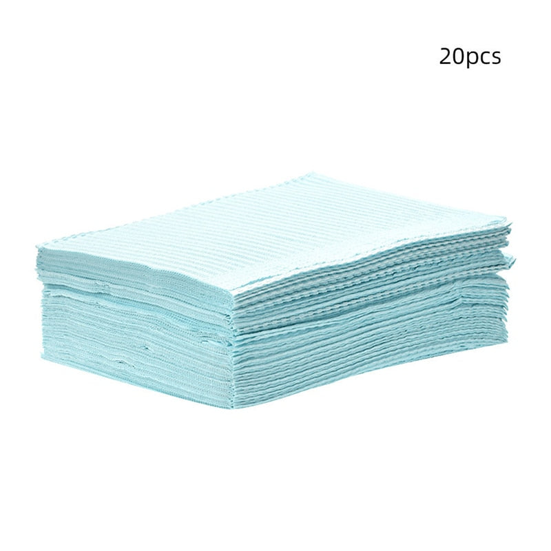 20Pcs Disposable Tattoo Clean Pad Table Covers for Patients.