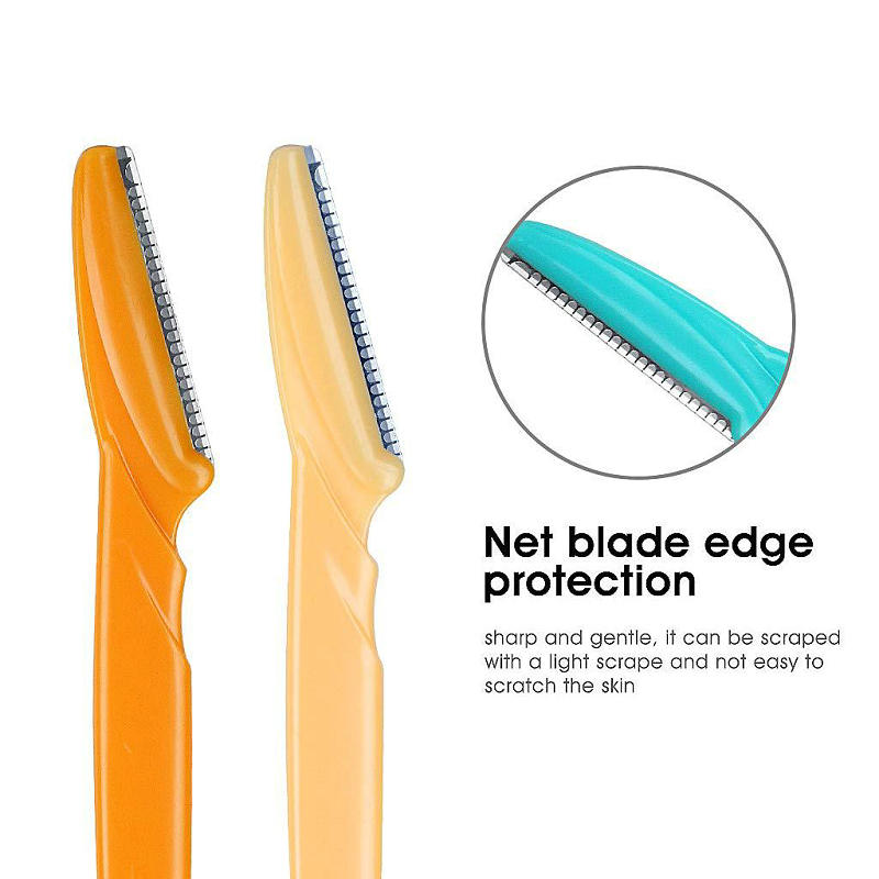 10-pcs Eyebrow Razor & Dermaplaning Facial Shaver Set | Painless Eyebrow & Face Trimmer Kit