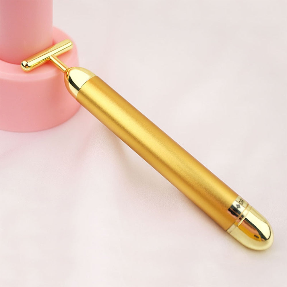 24K Gold Vibration Facial Slimming Beauty Bar