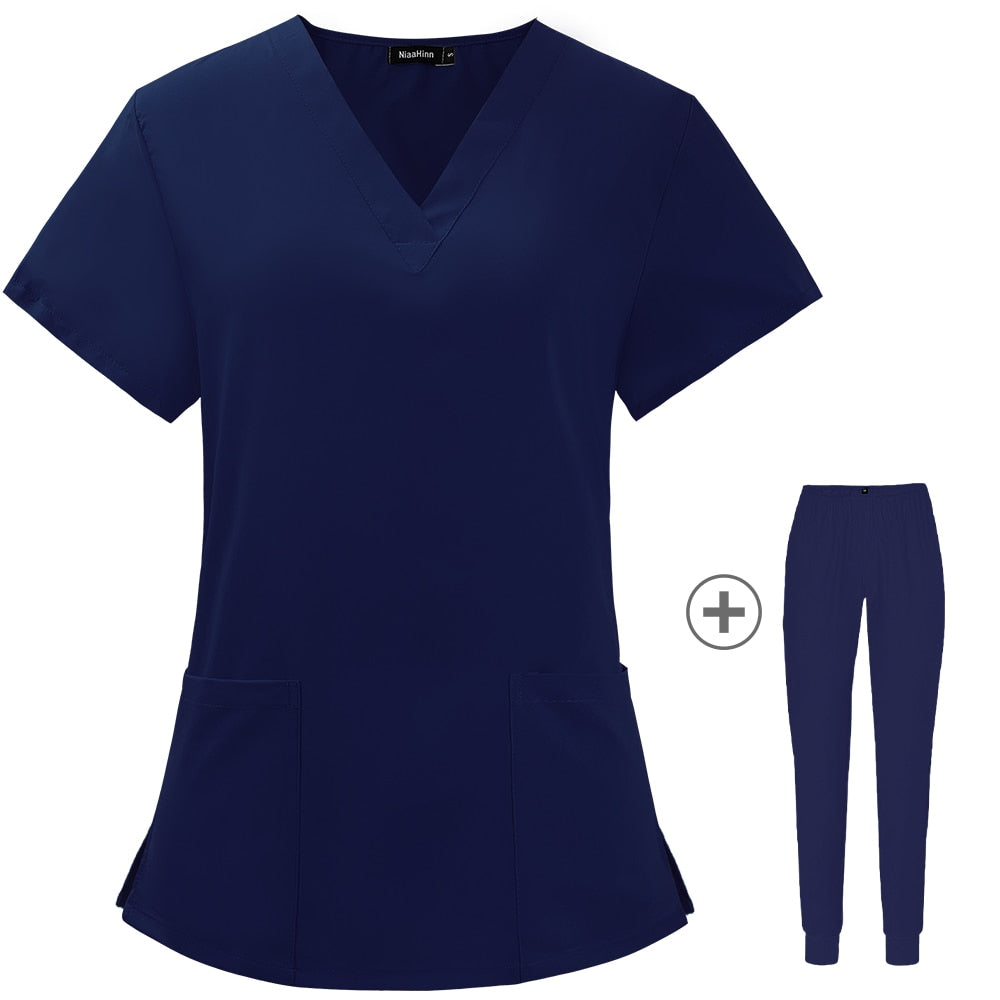 Women’s Medical Scrub Suit – Unisex Hospital & Surgical Uniform