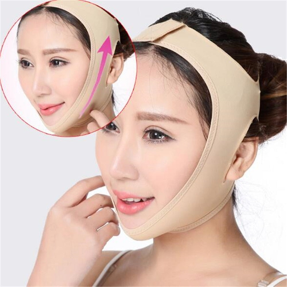Elastic Face Slimming Bandage — V-Line Face Shaper
