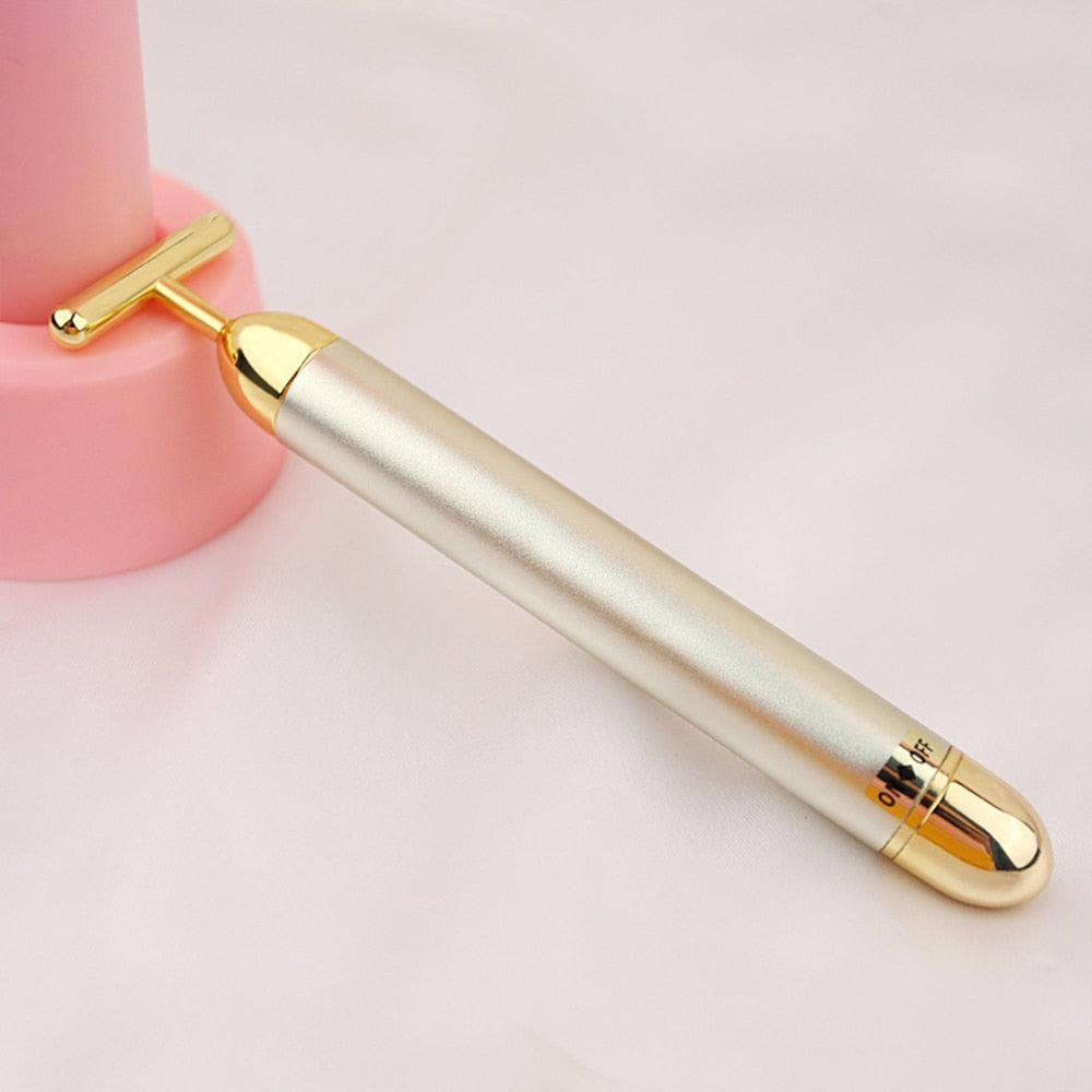24K Gold Vibration Facial Slimming Beauty Bar