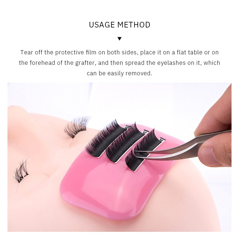 Silicone Eyelash Extension Stand / Pallet Pad | Reusable Lash Work Surface