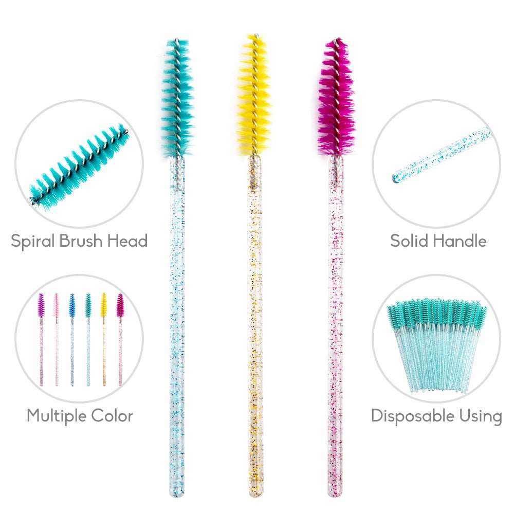 50Pcs/Pack New Quality Disposable Eyelash Brushes