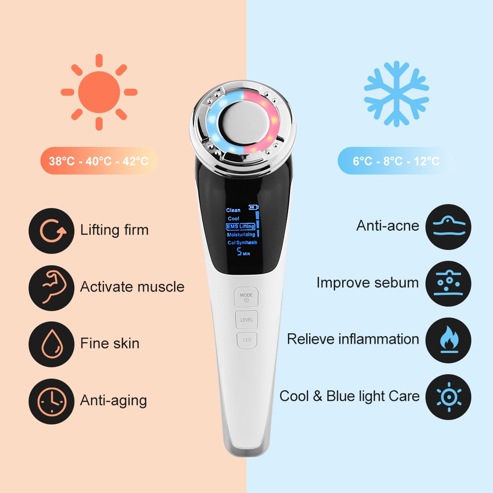 Facial Microcurrent Beauty Face Massager – Sculpt & Revitalize