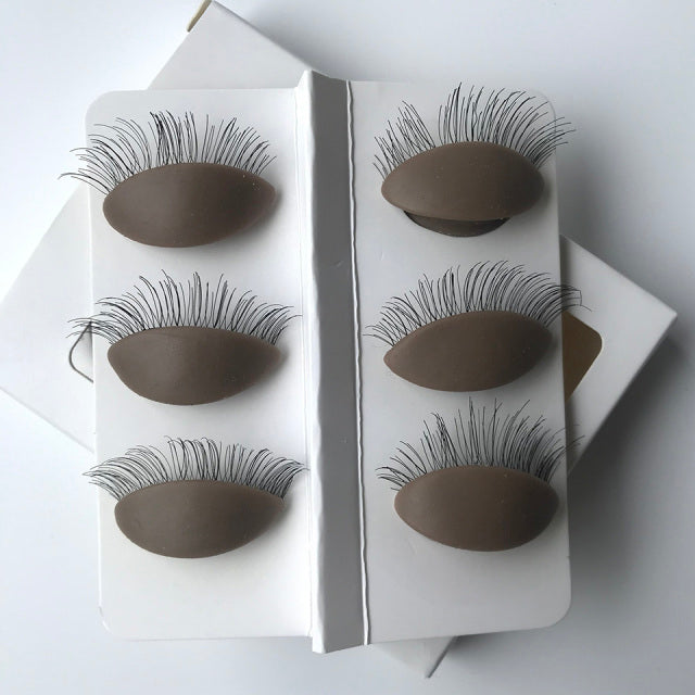 Training Lash Mannequin Head with Eyelid Kit | Reusable Practice Head for Lash Artists