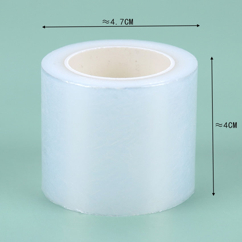 40 mm × 200 m Clear Tattoo Wrap Film | Preservative Protective Cover Roll
