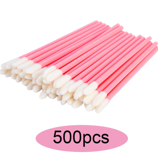 Bulk Eyelash & Eyebrow Spoolie Brushes | 50 / 100 / 300 / 500 Disposable Lash & Brow Wands