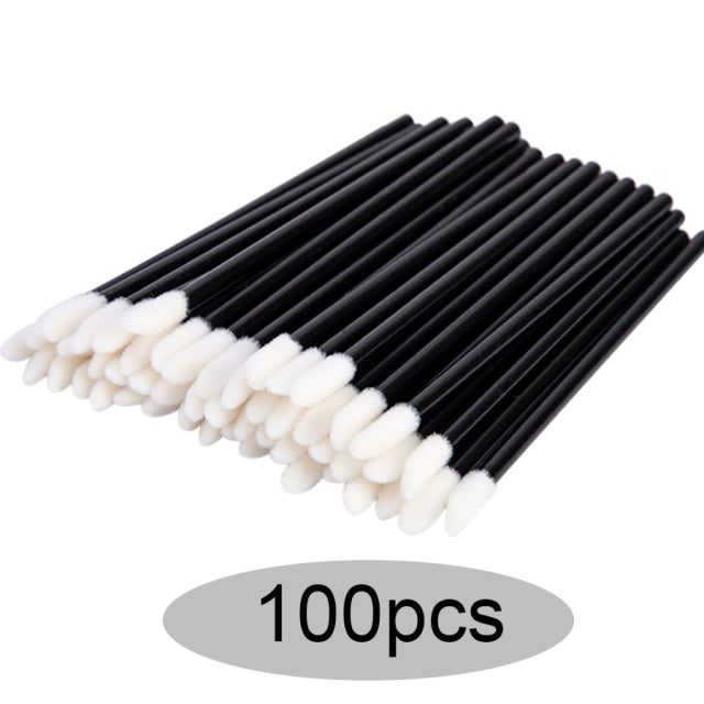 Bulk Eyelash & Eyebrow Spoolie Brushes | 50 / 100 / 300 / 500 Disposable Lash & Brow Wands