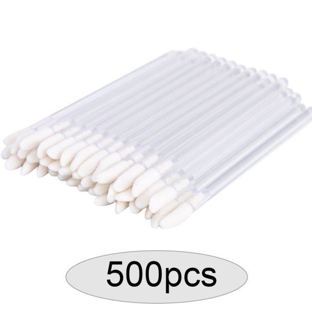 Bulk Eyelash & Eyebrow Spoolie Brushes | 50 / 100 / 300 / 500 Disposable Lash & Brow Wands