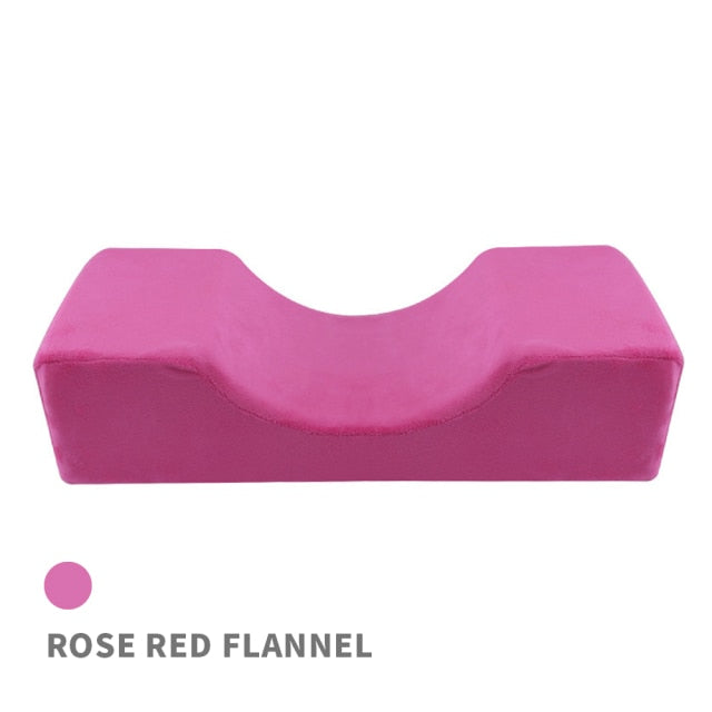 Lash Neck Support Eyelash Shelf Set – Soft Grafting Memory Foam