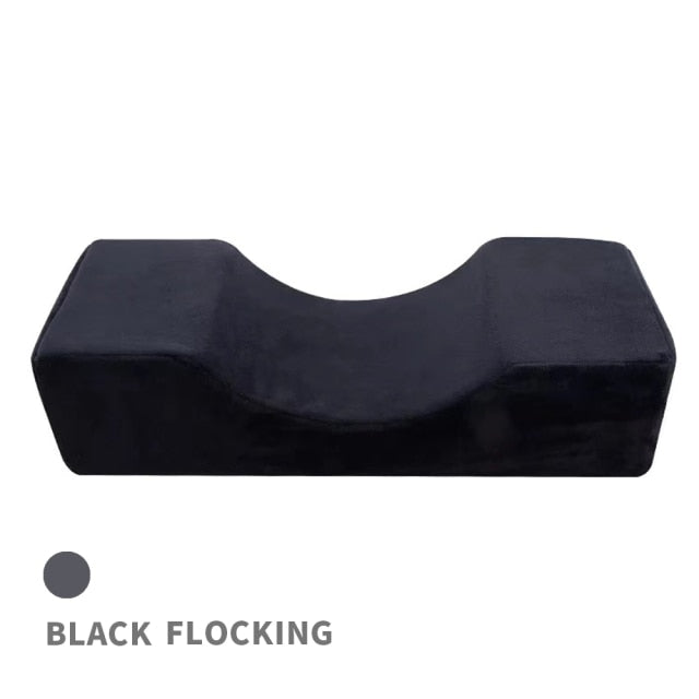 Lash Neck Support Eyelash Shelf Set – Soft Grafting Memory Foam