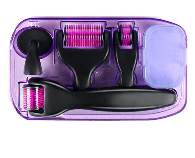 Derma Micro Needle Roller Kit — For Face, Eye & Body
