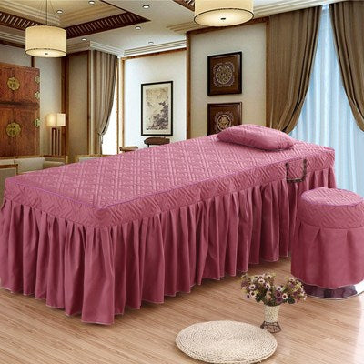 Beauty Spa Bedspread/Skirt/Pillowcase 2pcs Set