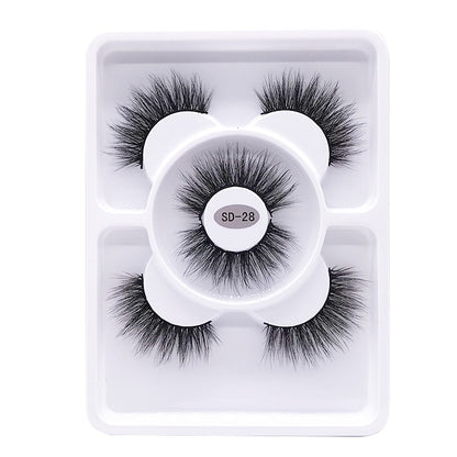 Natural 3d Mink Lash Strips