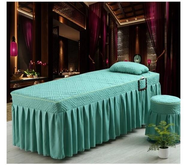 Beauty Spa Bedspread/Skirt/Pillowcase 2pcs Set