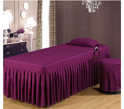 Beauty Spa Bedspread/Skirt/Pillowcase 2pcs Set