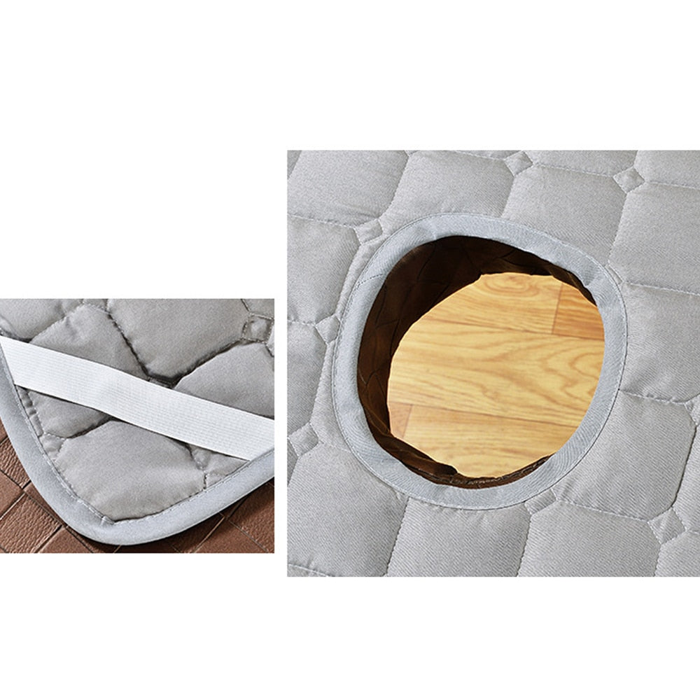 Non-Slip Cushion Top Treatment Sheet Cover (with Face Hole)