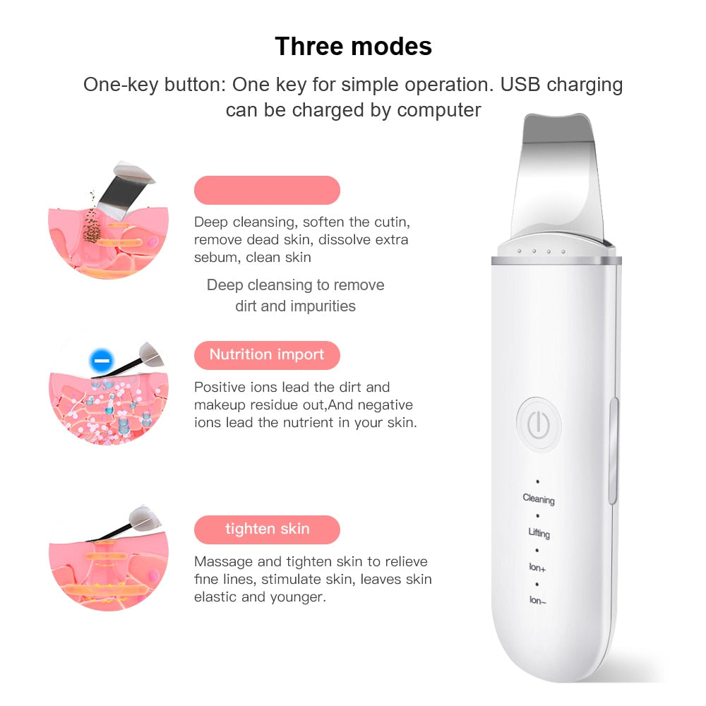 Ultrasonic Blackhead Remover with Cavitation