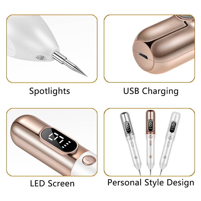Laser Plasma Pen for Mole, Tattoo & Dark Spot Removal