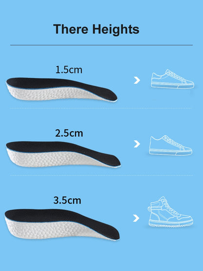 Arch Support Increase Height Insoles Elastic Lift