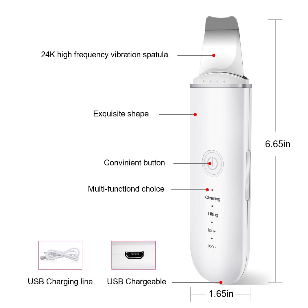 Ultrasonic Blackhead Remover with Cavitation