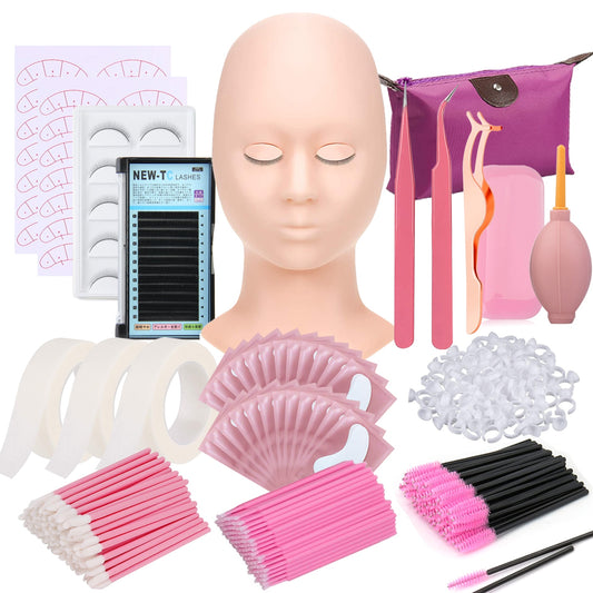 Beginner Eyelash Extension Kit | Complete Lash Supplies & Tools Set