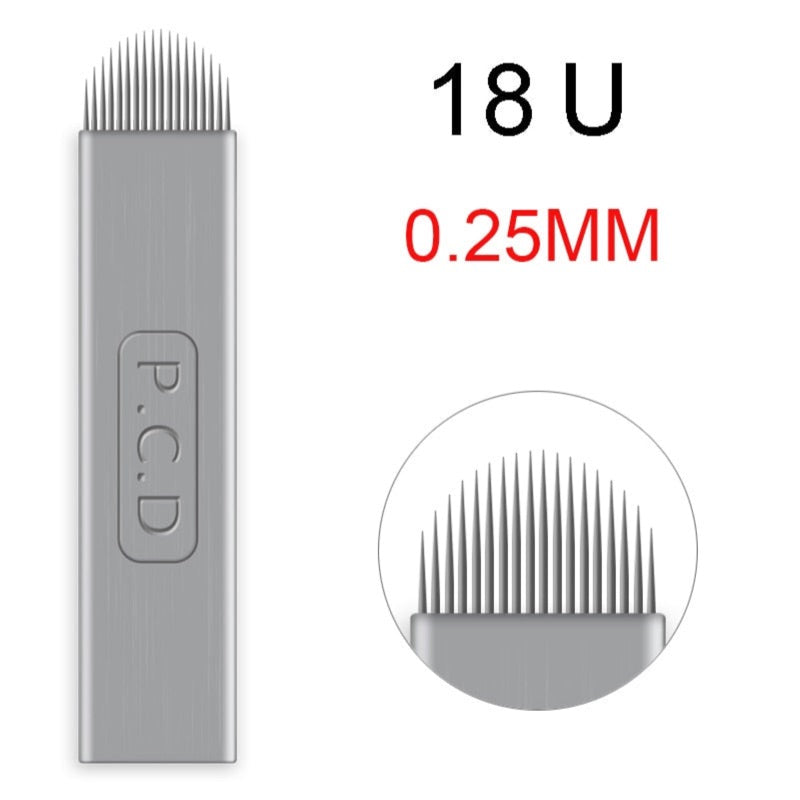 Microblading PCD Nano Needle Blades for Micro-needle Pen