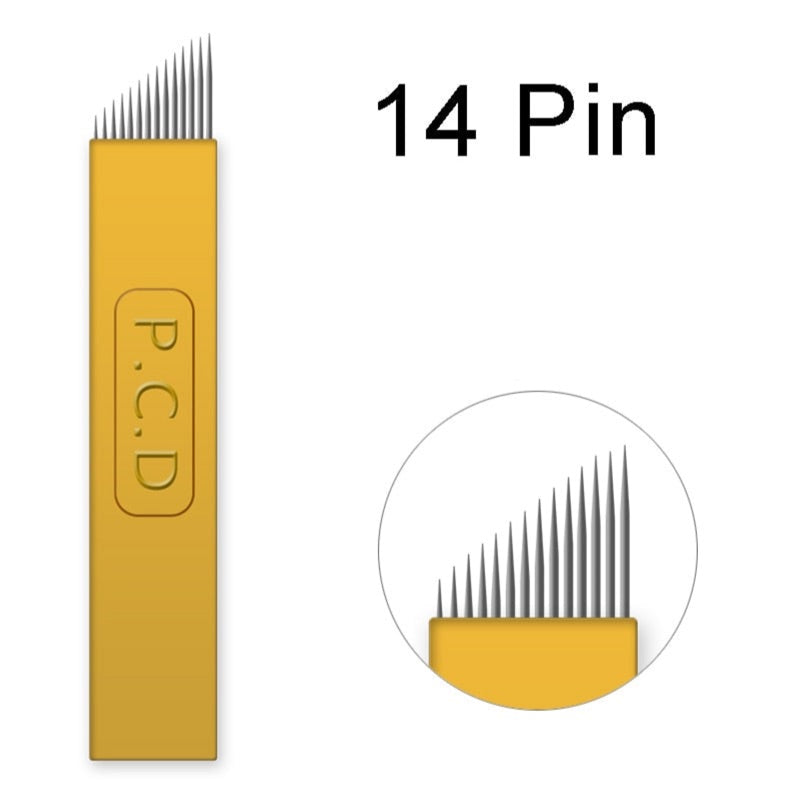 Microblading PCD Nano Needle Blades for Micro-needle Pen