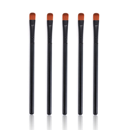 5Pcs Professional Flat Eyebrow Angled Brush