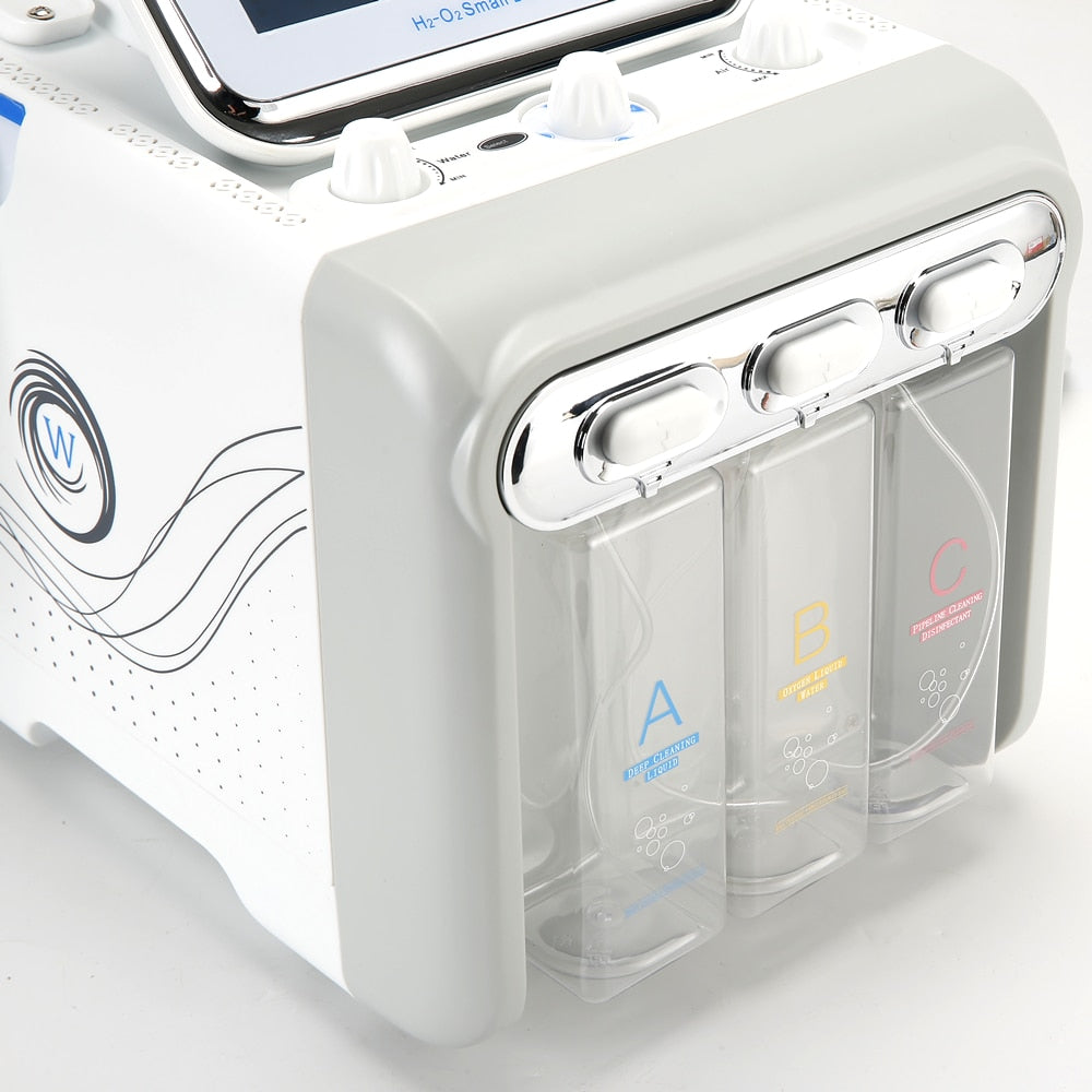 6-in-1 Hydro Dermabrasion & RF Bio-Lifting Facial Spa Machine | Golden Beauty
