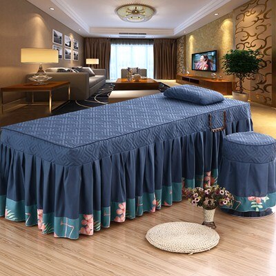 Beauty Spa Bedspread/Skirt/Pillowcase 2pcs Set