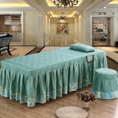 Beauty Spa Bedspread/Skirt/Pillowcase 2pcs Set