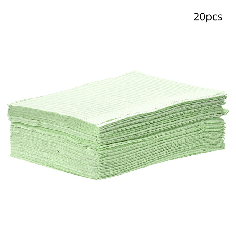 20Pcs Disposable Tattoo Clean Pad Table Covers for Patients.