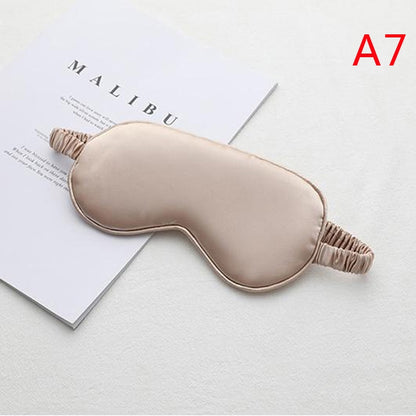 1Pc New Silk Sleeping Eye Mask Cover Blindfold