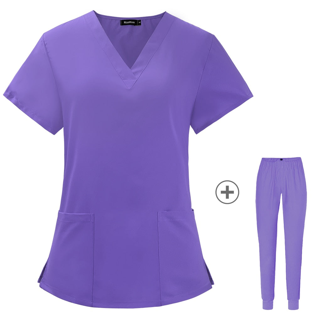 Unisex Medical Scrubs Uniform